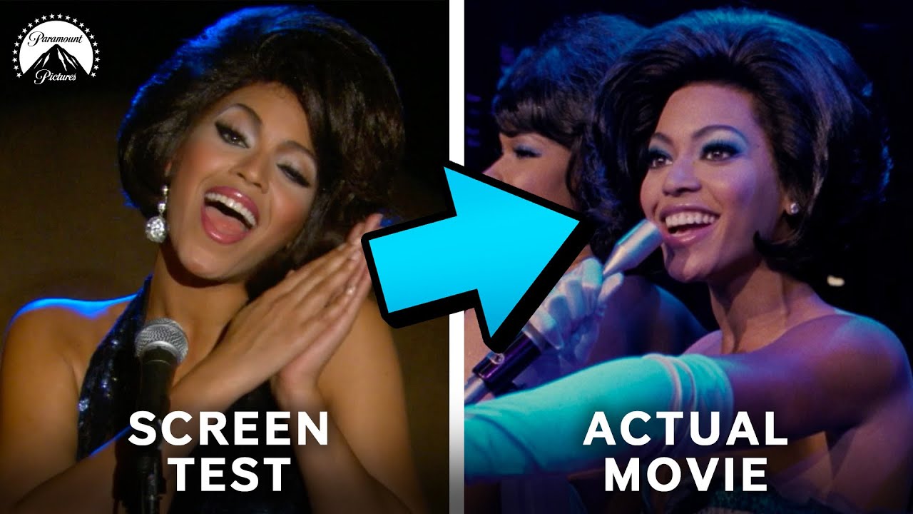 Dreamgirls | Beyonce’s Screen Test vs. Actual Scene | Dreamgirls | Paramount Movies