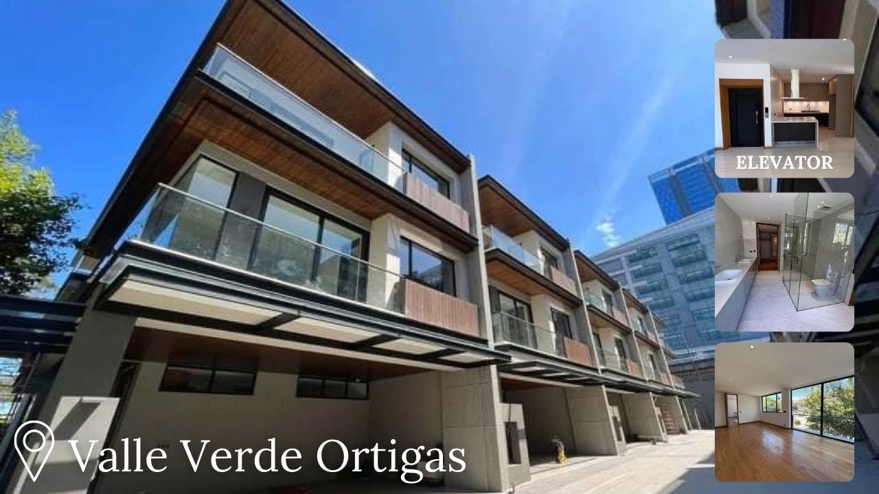 Upscale Townhouse with Elevator in Ortigas ave Pasig | Walkthrough House tour video #realestateph