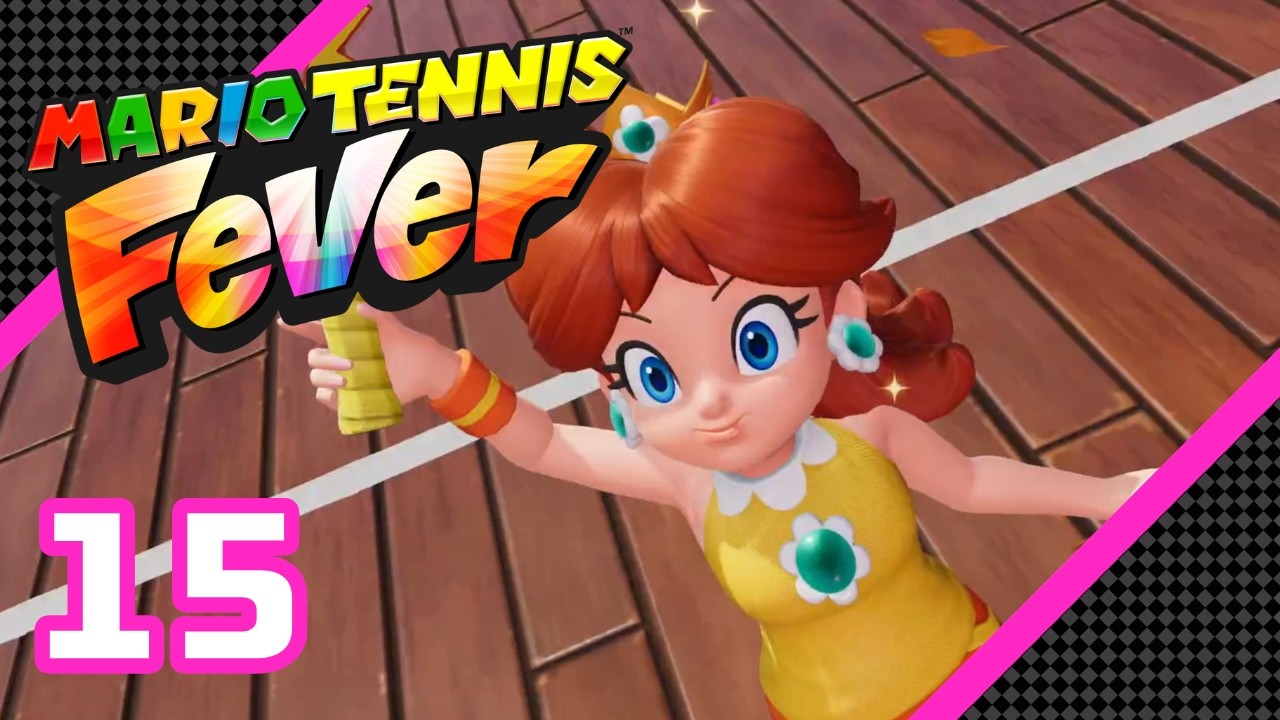 Mario Tennis Fever - Daisy Gameplay - 100% Playthrough (15)