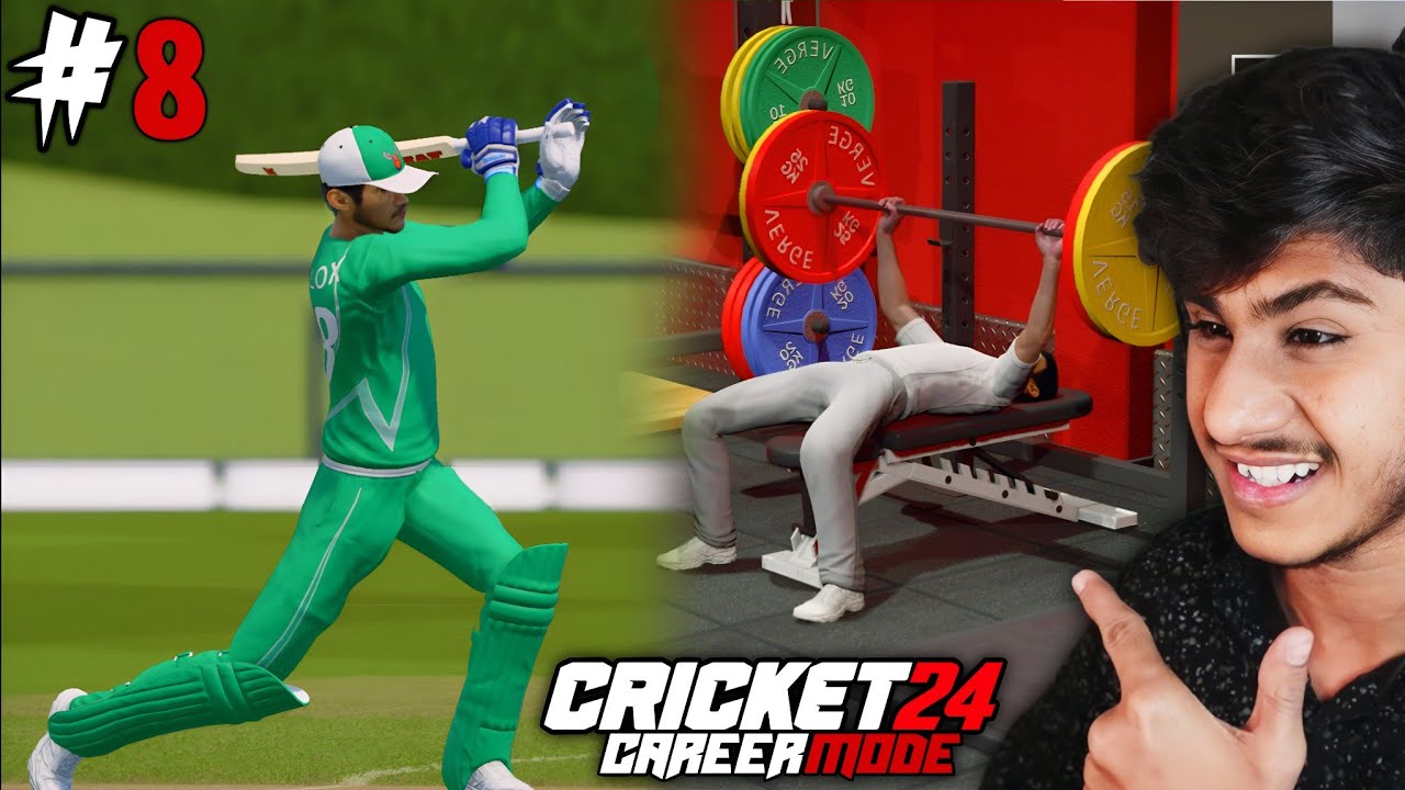 CAPTAINCY OFFER & 1st EVER GYM SESSION | CRICKET 24 CAREER MODE GAMEPLAY #8