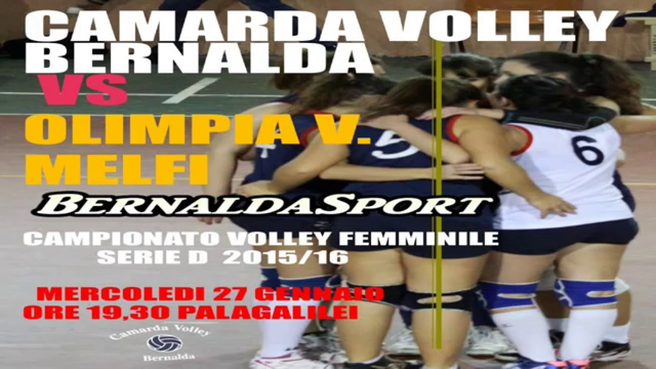 Camarda Volley Bernalda - O.Melfi Serie D 27/01/2016 HD