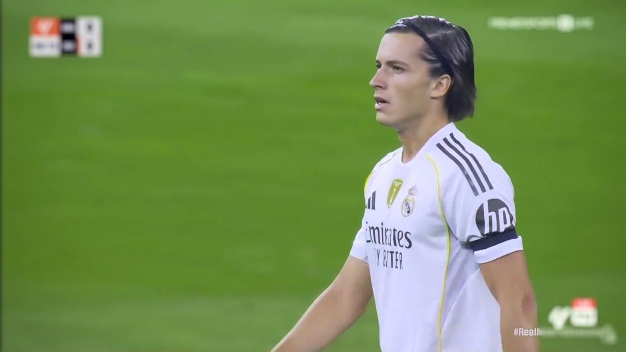 &Aacute;lvaro Carreras Shines on Real Madrid Debut vs Osasuna | Full 90' Performance
