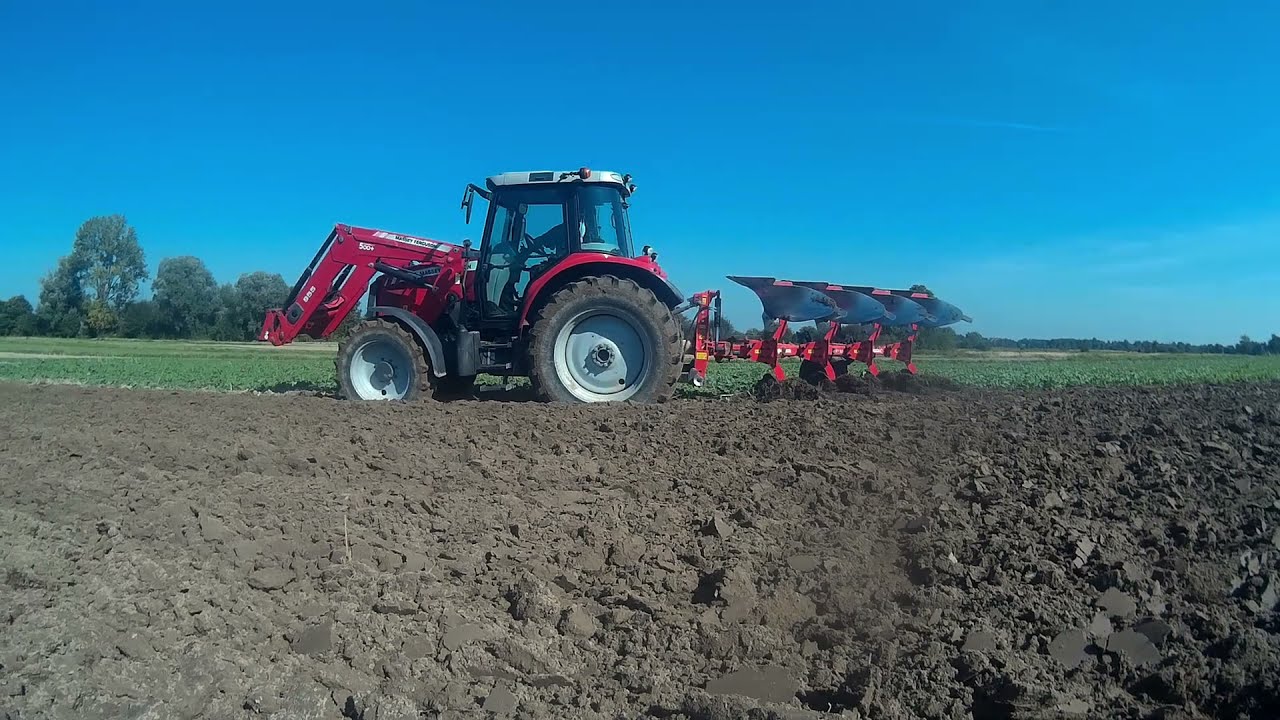 JESIEŃ 2021 ☆ Orka  ☆ Massey Ferguson 6455 DYNA 6 & AKPIL KM80 3+1☆ 🔥  /GR MAJKA/ 🔥