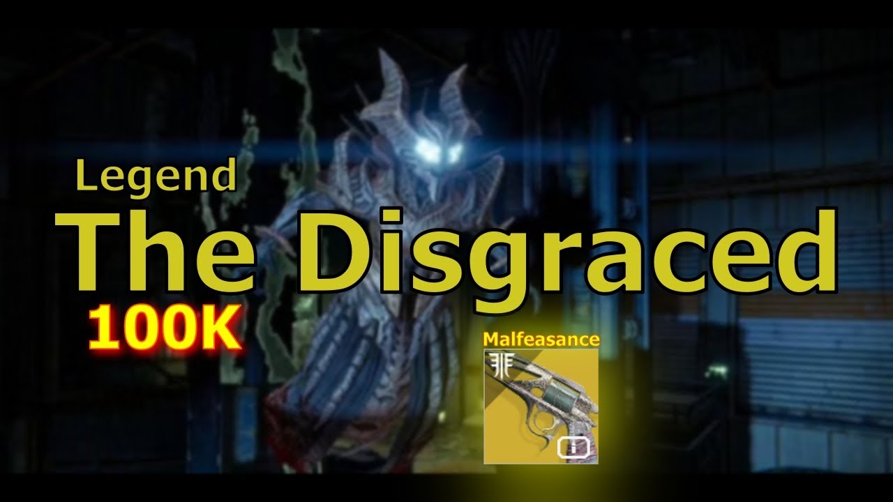 Solo Titan Legend Nightfall The Disgraced D2