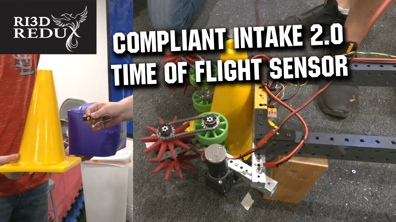 Compliant Intake 2.0 and Time of Flight Sensor Demo | Ri3D Redux 2023