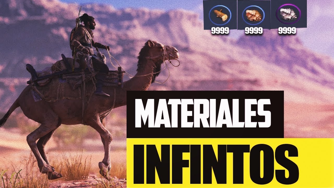 ¡NUEVO TRUCO! CONSIGUE MATERIALES INFINITOS - Assassin's Creed Origins - RAFITI