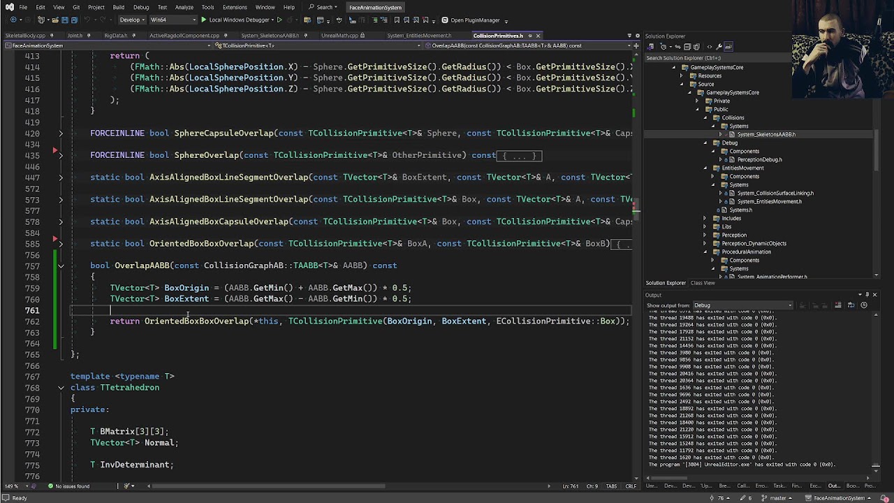 UE5 C++/BP. AoD. Anim System + Collisions. Столкновения для скелета 2.