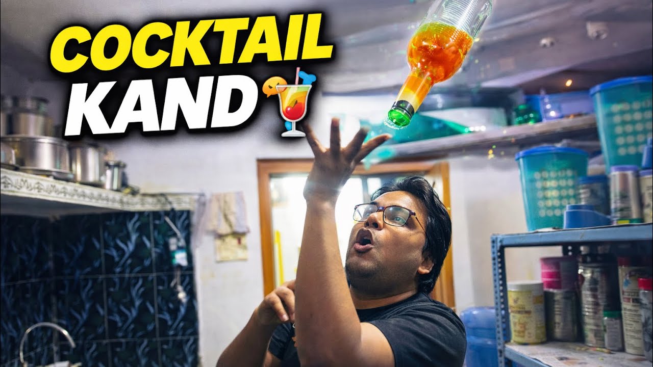 Day 65 - Cocktail Bana Raha Tha… Aur Bottle Seedha Buggu Pe Lag Gayi! 😭🍹 | Kand Ho Gaya Vlog
