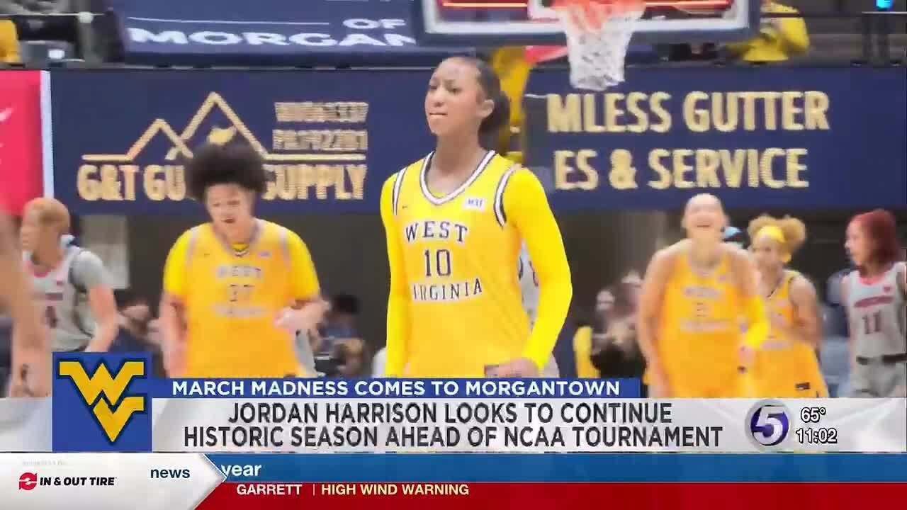 Jordan Harrison looks to continue historic season ahead of NCAA tournament