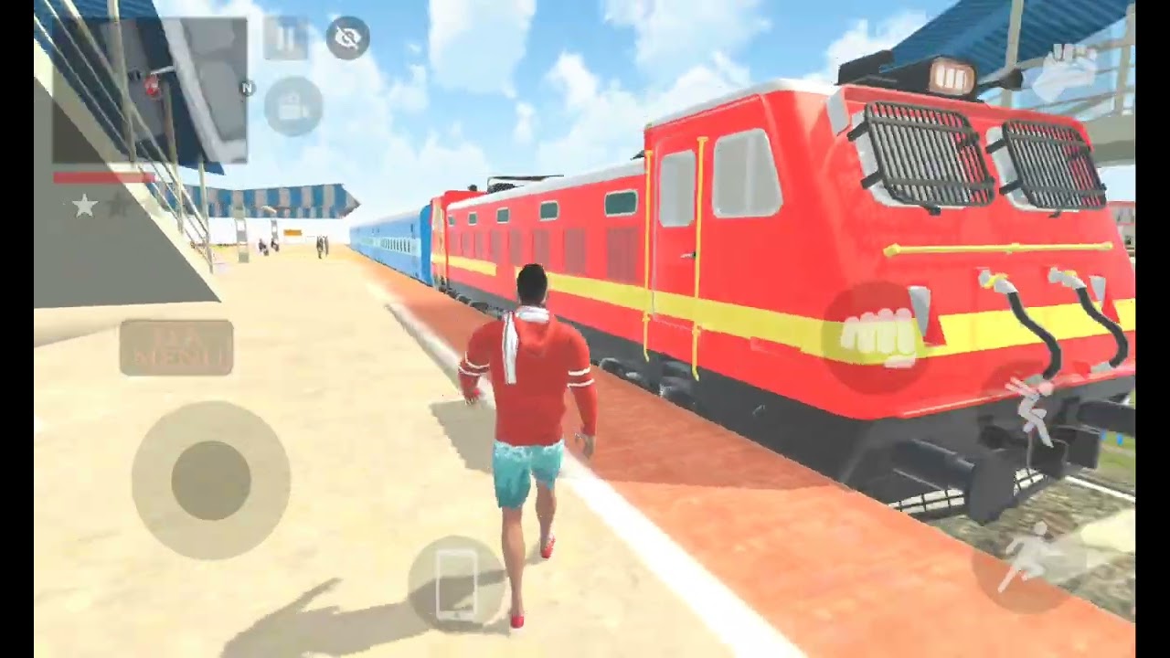  I am Train 🚂 Driving first time 😄🙀