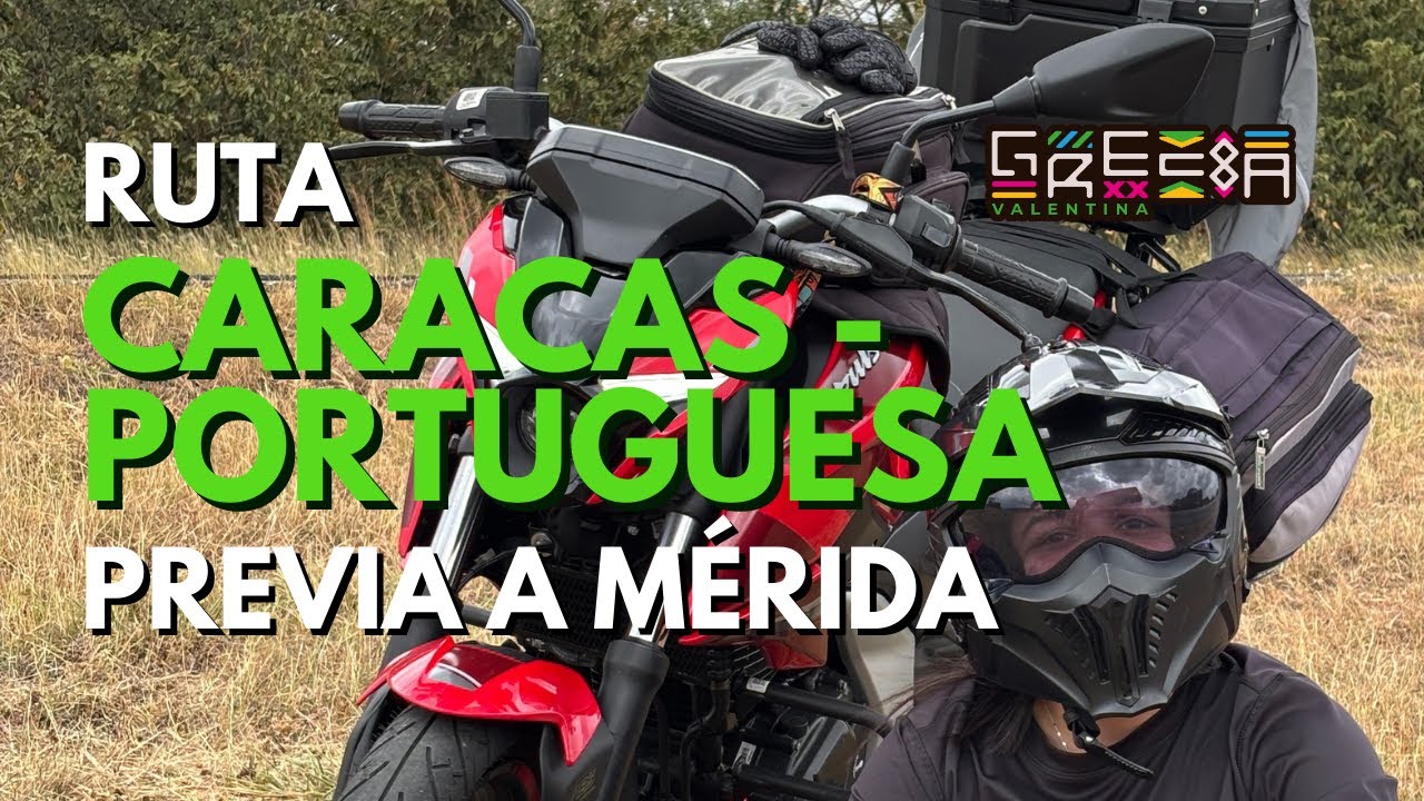 RUTA DE CARACAS HASTA EL ESTADO PORTUGUESA EN PULSAR N250 - 1era parte hasta Mérida 🔥💚