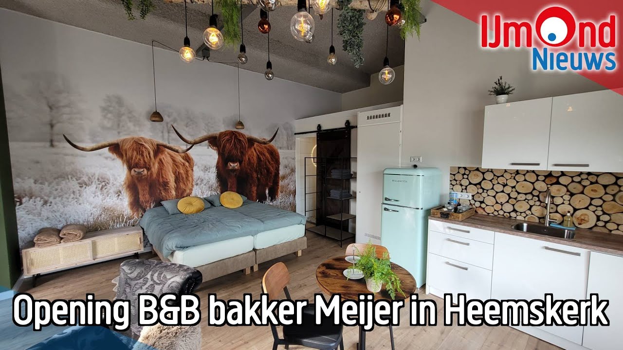 Opening B&B bakker Meijer in Heemskerk