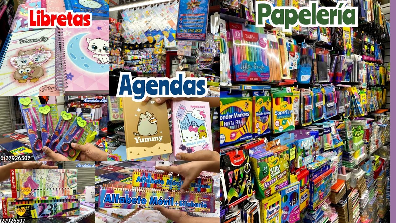 😱UNA DE LAS PAPELERÍAS MAS BARATAS Y SURTIDA 😱 