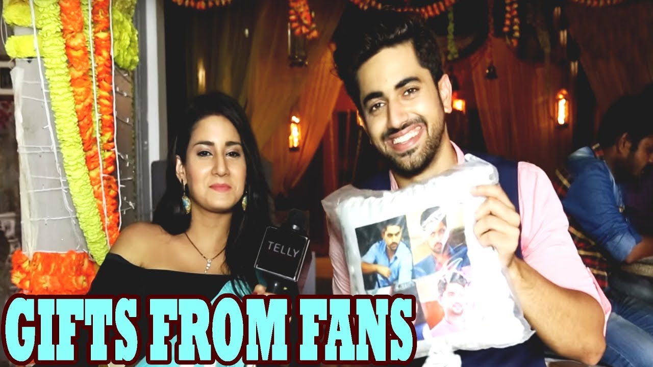Zain Imam & Aditi Rathore Receives Gifts From Fans | Telly Reporter Exclusive
