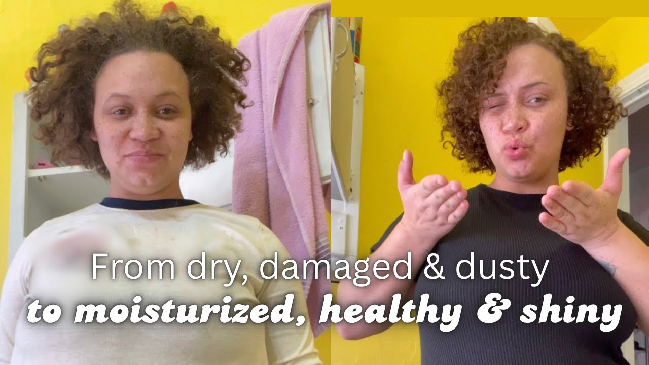Hot Oil Treatment on Fine, Thin, 3B/3C High Porosity Hair