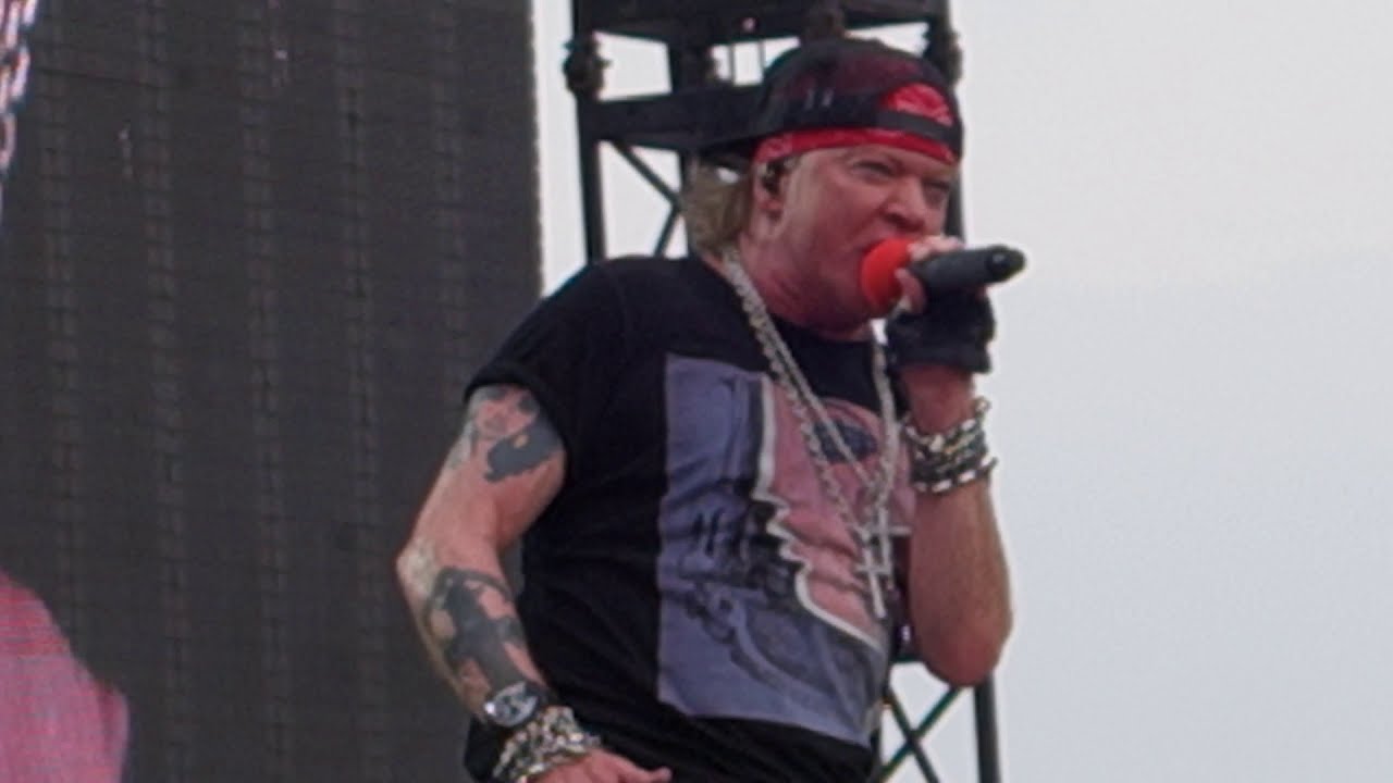OLLIE FABECK 4 AXL ROSE & BAND LIVE IN MANNHEIM 2018