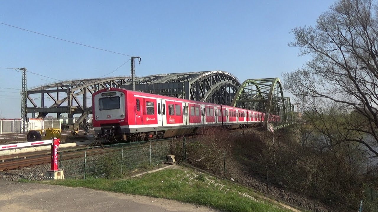 S-Bahn Hamburg: Mit dem 472 über die Elbe (English subtitles available)