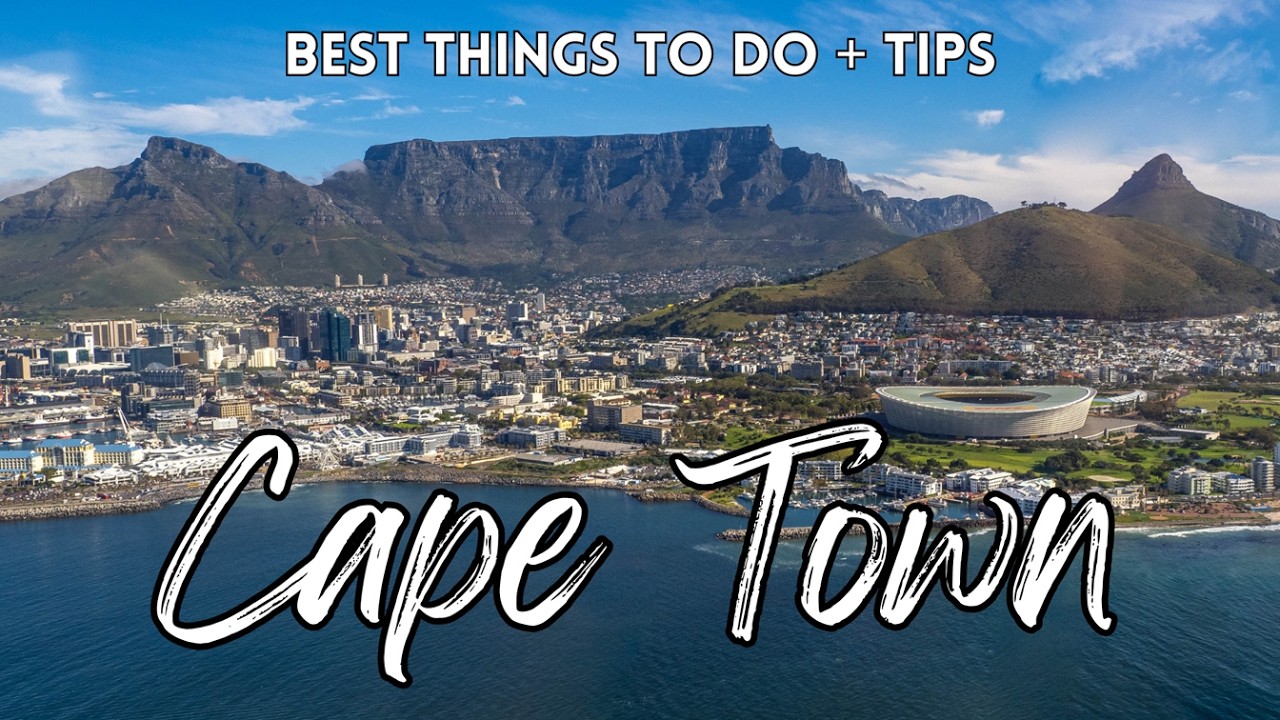 Exploring the BEST THINGS to do in CAPE TOWN, South Africa. Ultimate 4K Travel guide.