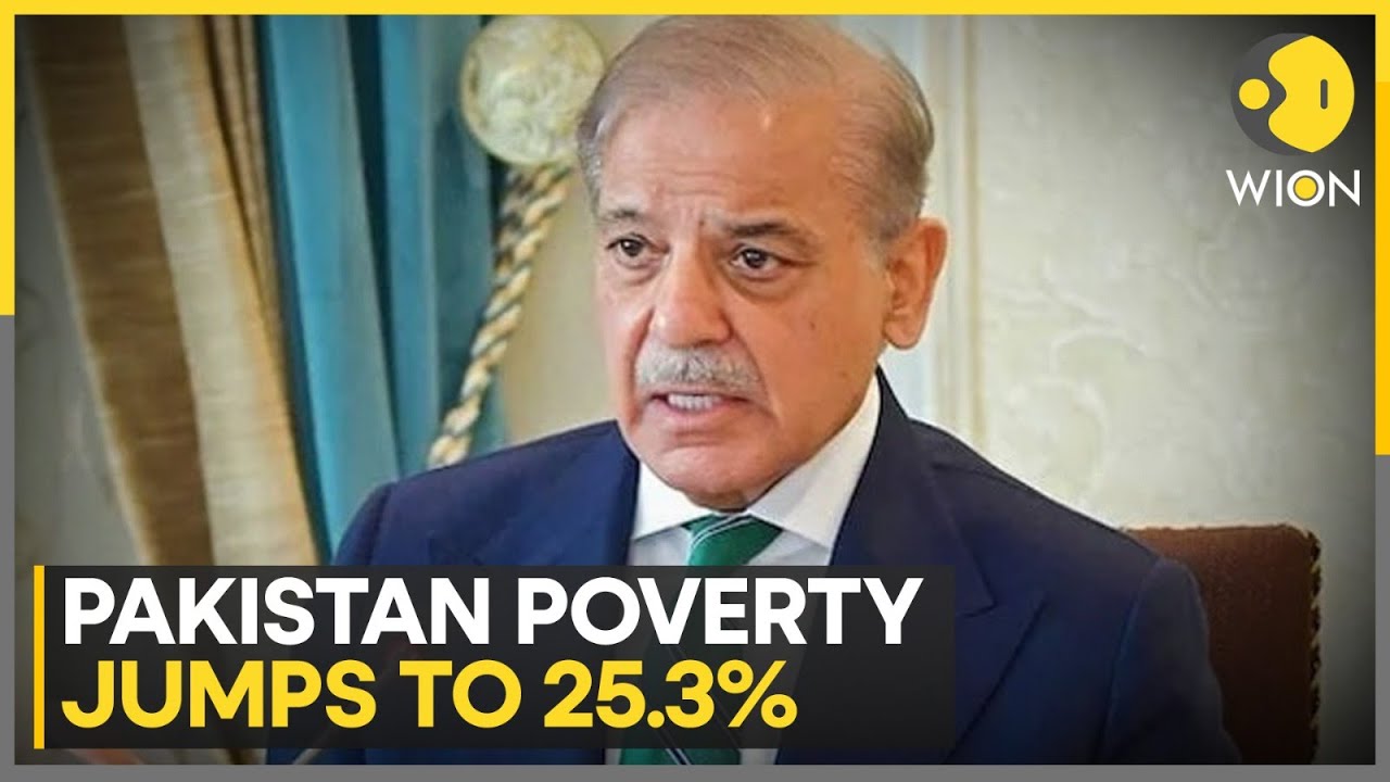 Pakistan's Poverty Rate Hits 25.3% Rising Poverty Threatens Country's Growth | WION