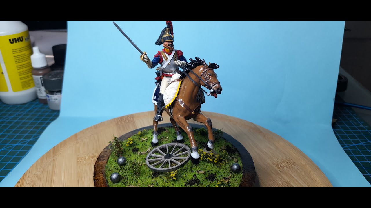 Airfix 54mm French Cuirassier 1815