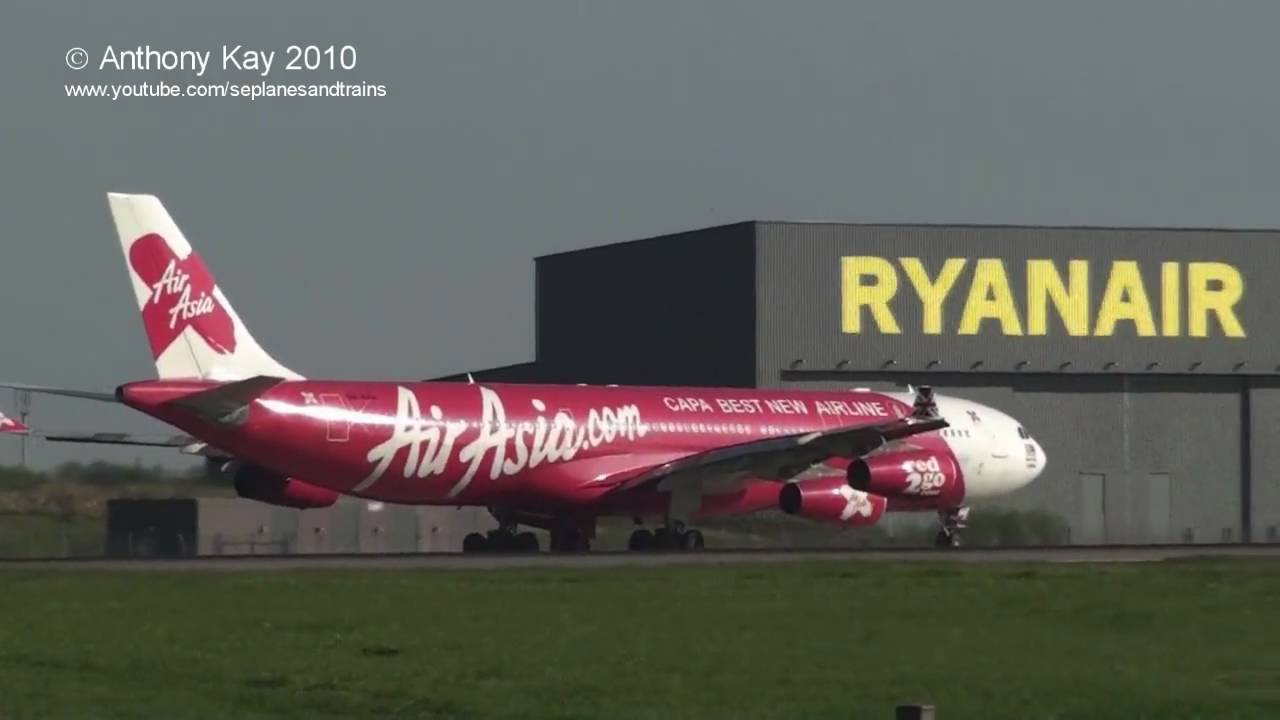 Air Asia X A340 Stansted