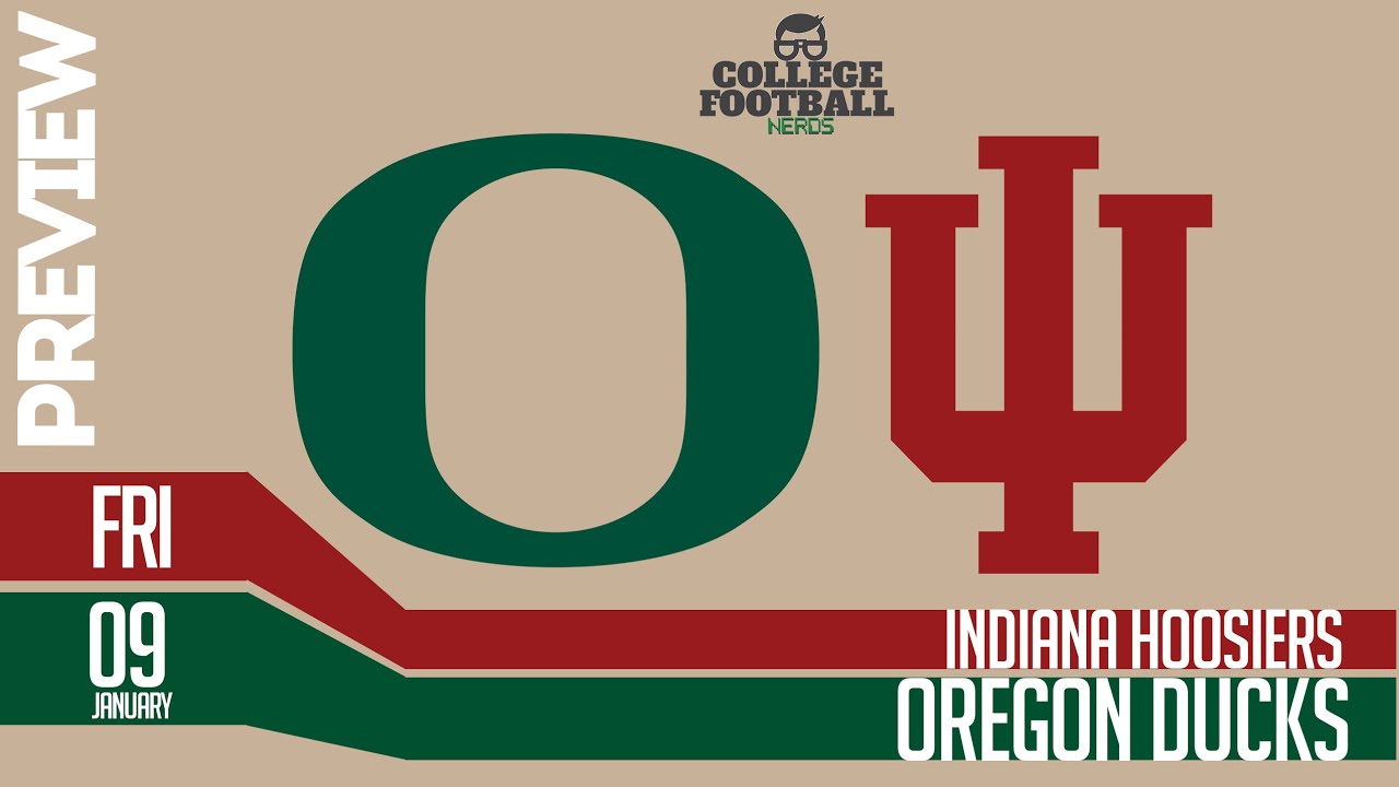 Indiana vs Oregon - CFP Semifinal Prediction - Will Mendoza Keep It Rolling?