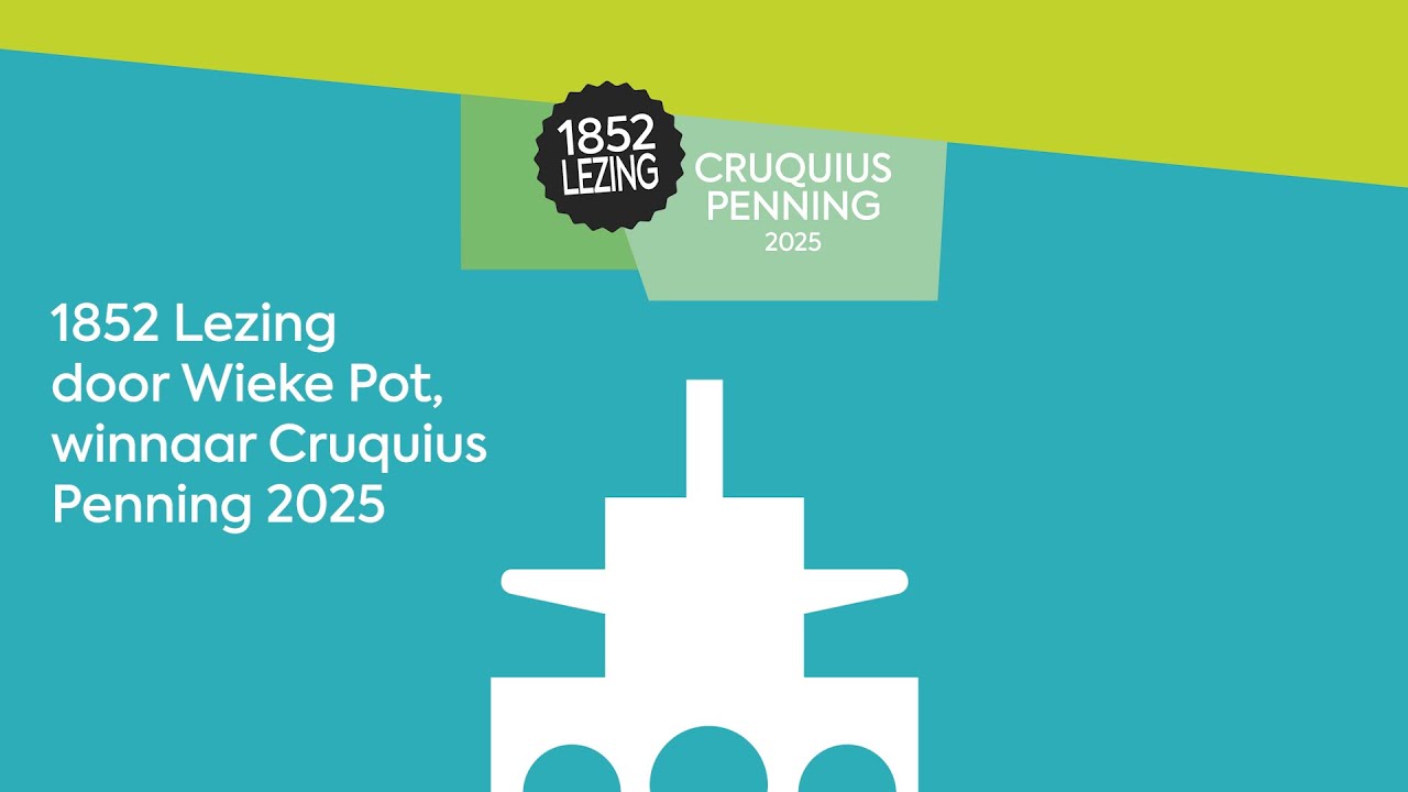 1852 Lezing door Wieke Pot, winnaar Cruquius Penning 2025