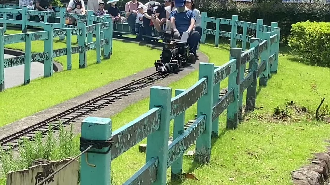 新宿交通公園ミニ鉄道ミニSL弁慶号Part1