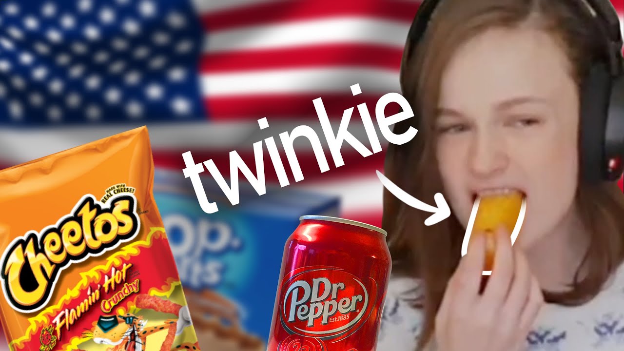 Australian tries American snacks for the first time