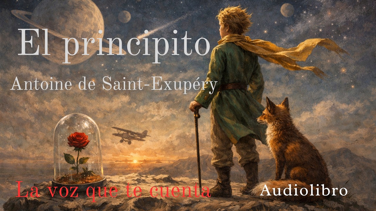 El principito — Antoine de Saint-Exupéry | Audiolibro completo en español | Voz humana real