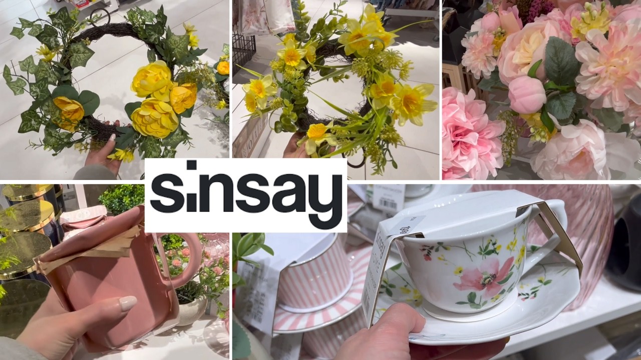 Nowości w Sinsay/Piękne wiosenne wianki🌻Przegląd półek w Sinsay