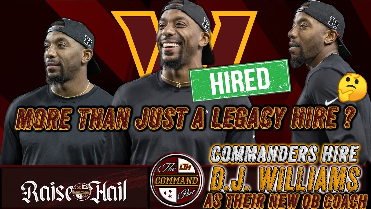 🚨BREAKING: Commanders HIRE Doug Williams Jr. As Next QB Coach❗ Right Man For the Job?🤔🚨