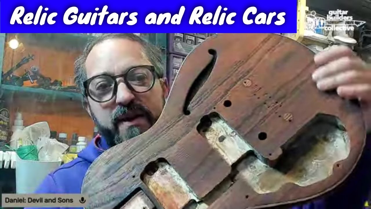 When live streaming about guitars goes wrong. Plus some relic stuff.