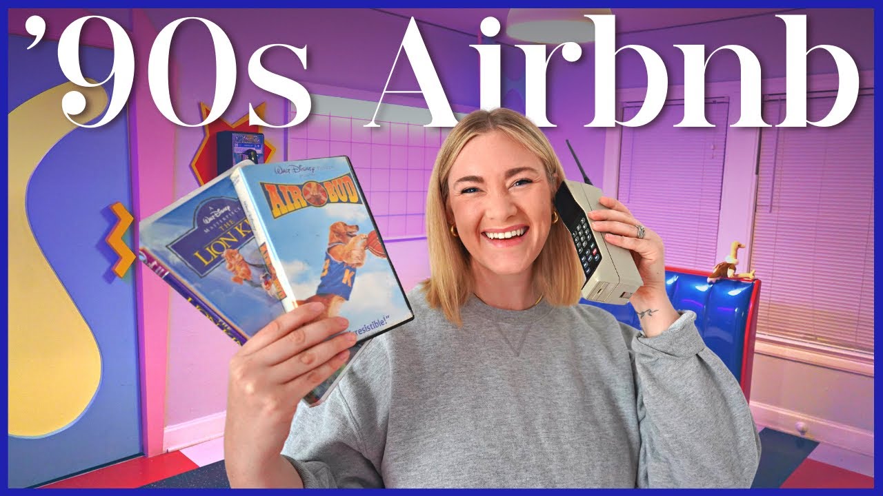 90s AIRBNB IN DALLAS | CRAZY NOSTALGIA OVERLOAD