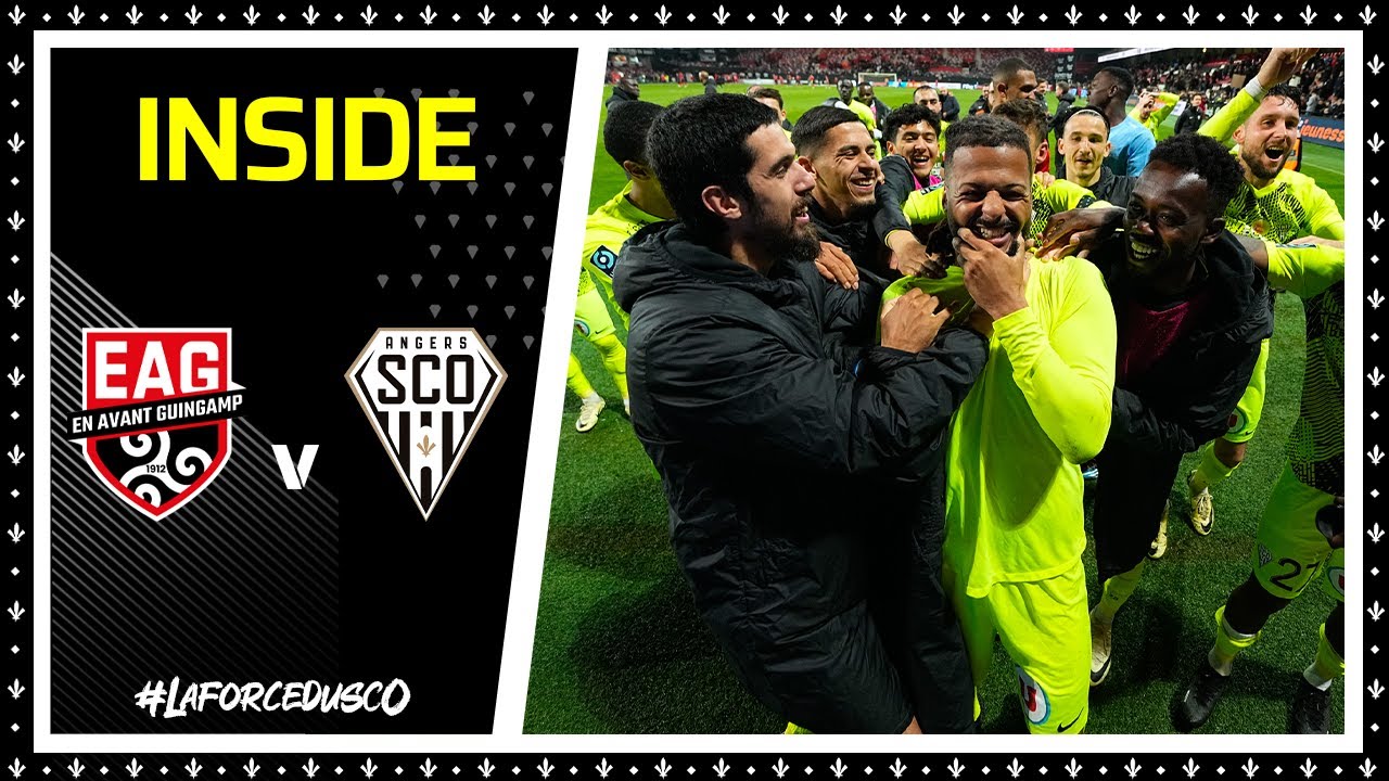 EA GUINGAMP / ANGERS SCO - INSIDE