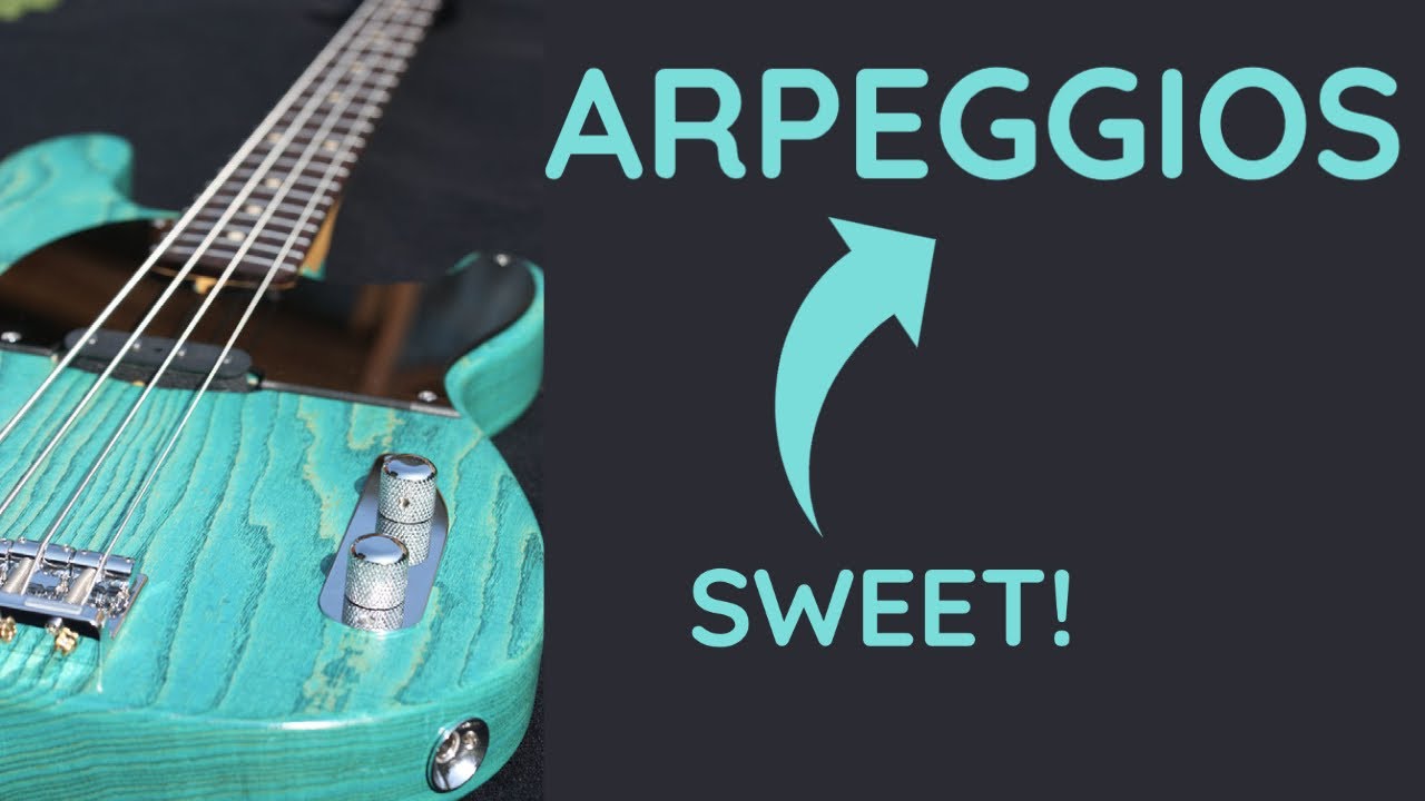 Five Vital Arpeggios For Bass Guitar (no.126)