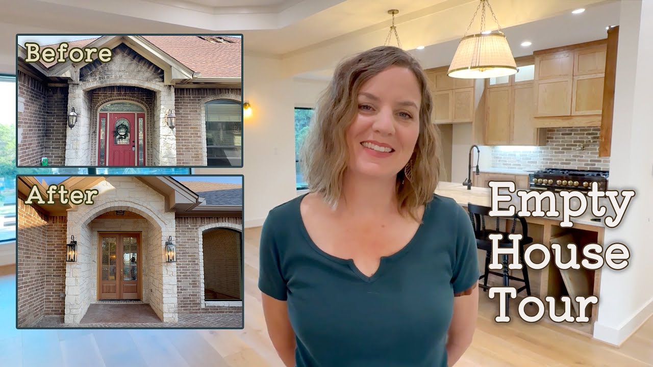 Empty House Tour / Before and After the Fire / Contemporary Texas Ranch House