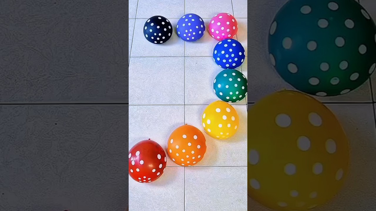 Amazing Water Balloon Orbeez Popping Satisfying Asmr