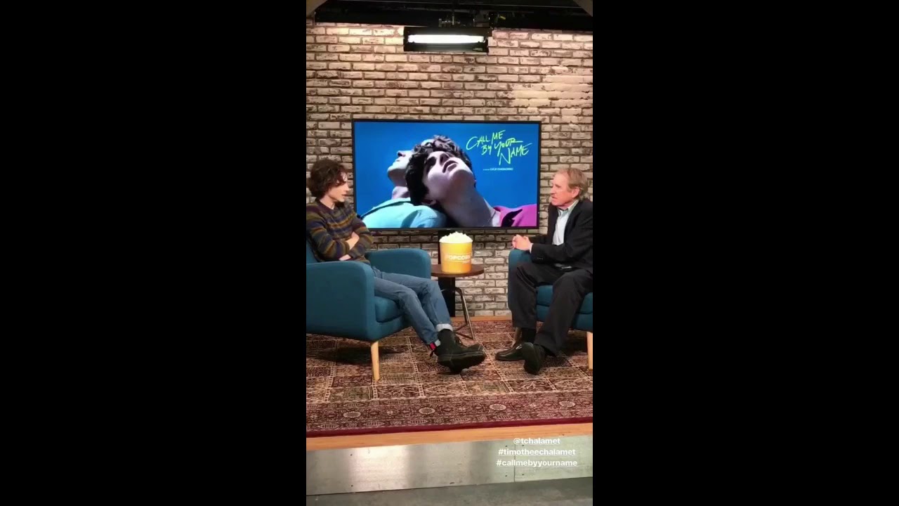 Timothée Chalamet Sings! call me by your name stories mix part 3 11/17/2017(on popcorn abc news)