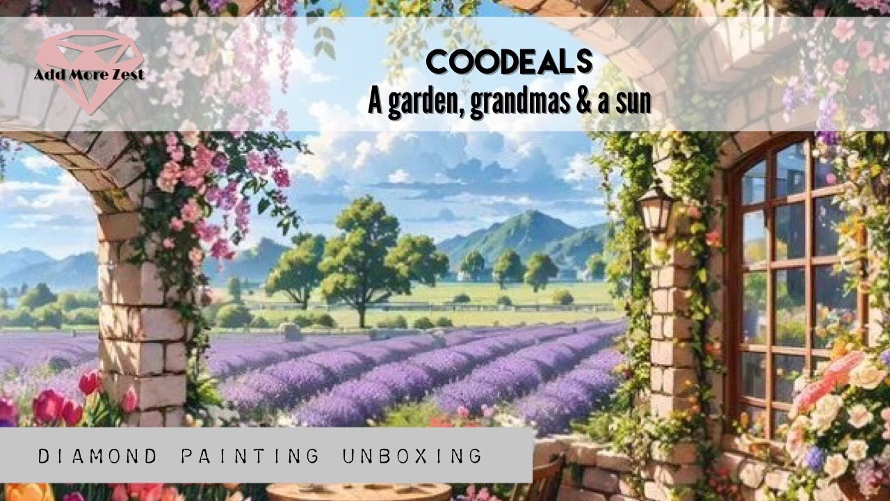Diamond Painting Unboxing | CooDeals