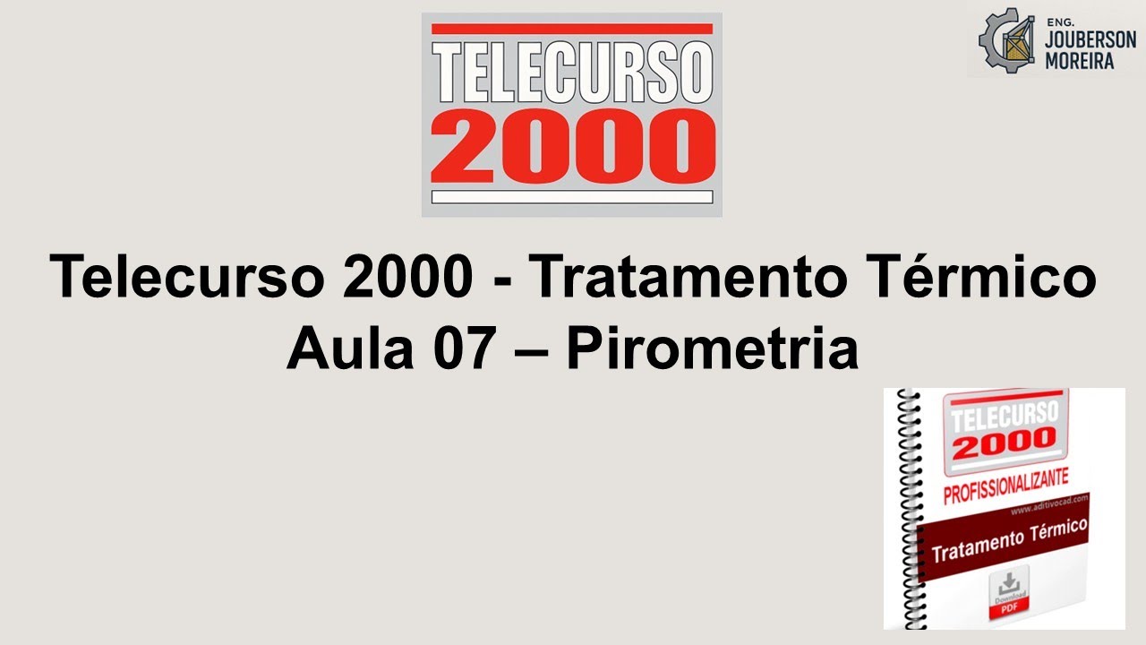 Telecurso 2000 - Tratamento Térmico Aula 07 – Pirometria