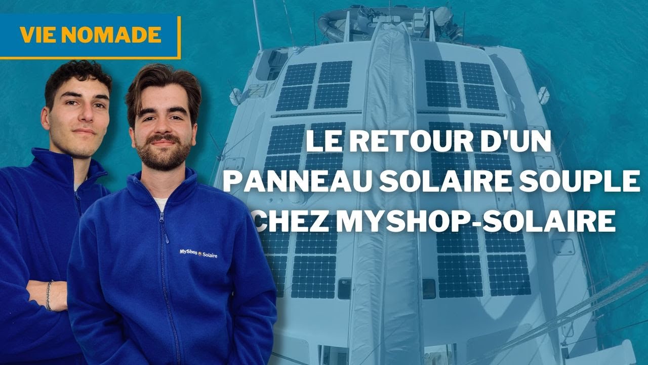 SOLBIAN : Le Meilleur Panneau Solaire Souple - MyShop Solaire #solaire #bateau #nautisme