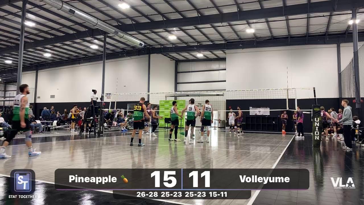 Pineapple 🍍 vs Volleyume