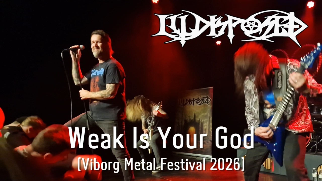 ILLDISPOSED - Weak Is Your God (Viborg Metal Festival 2026, Denmark)