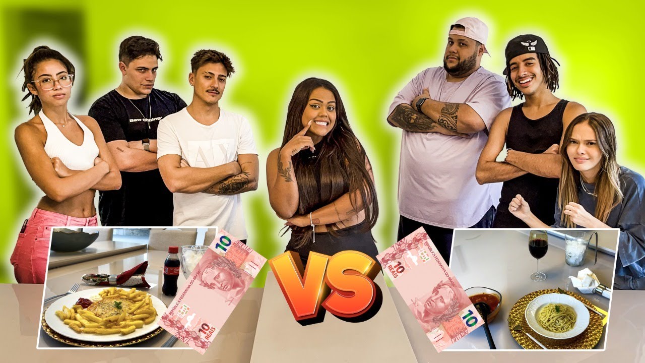 QUEM FAZ O MELHOR JANTAR COM 10 REAIS!!!