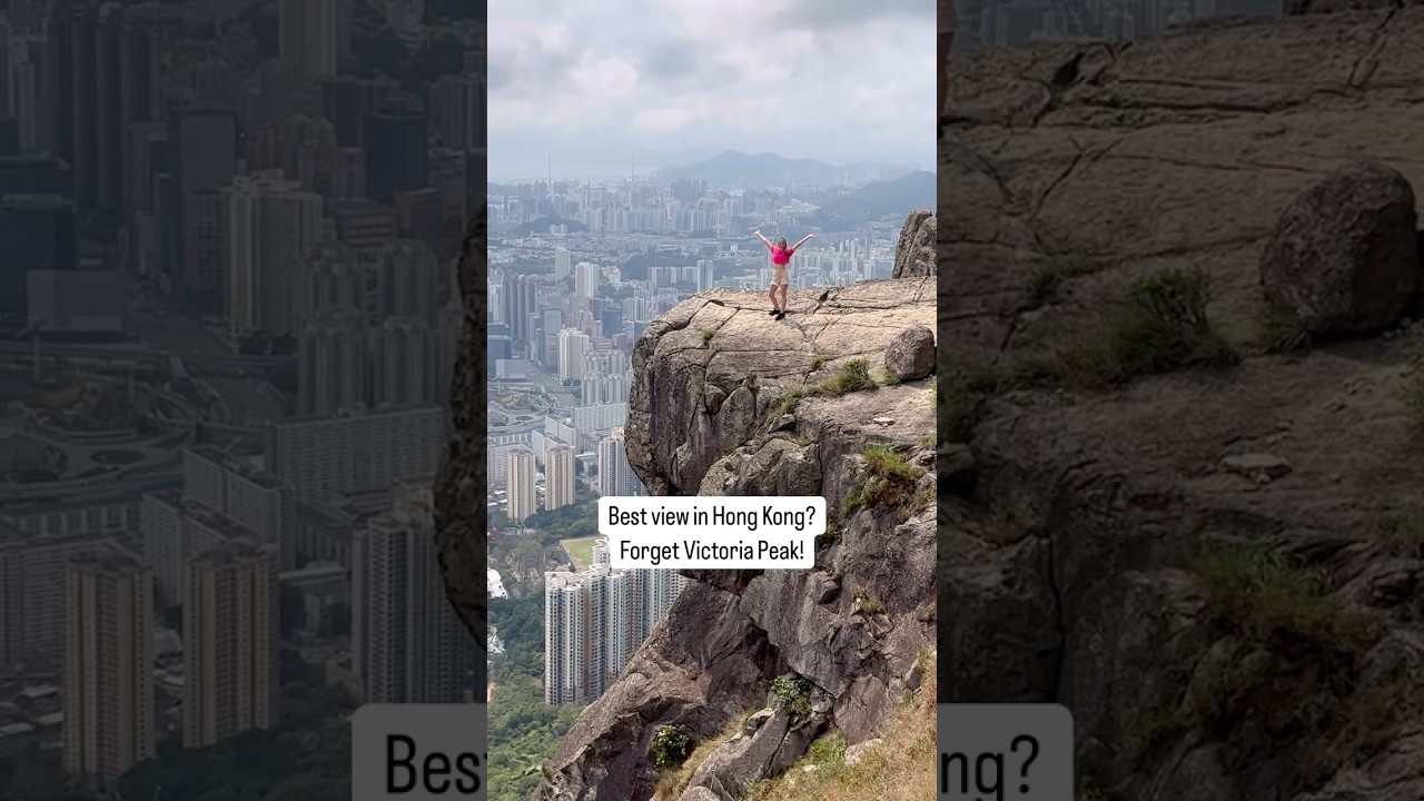 Looking for the best view in Hong Kong? 🇭🇰