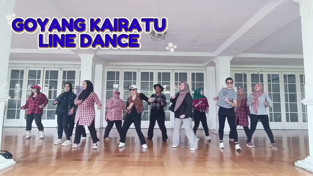 Goyang Kairatu - Line Dance //  Beginner // Song  Nona Kairatu // Demo TMS Purwokerto