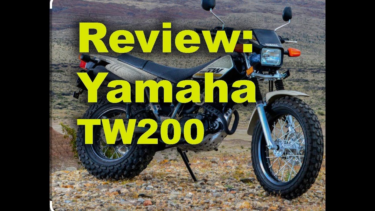 Review of the Yamaha TW200 It's cooler than it looks