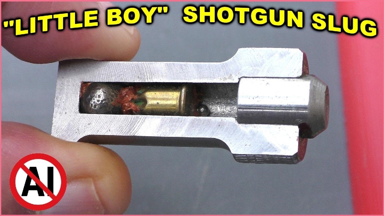 A 12ga. Shotgun Slug Designed Like an ATOM BOMB?