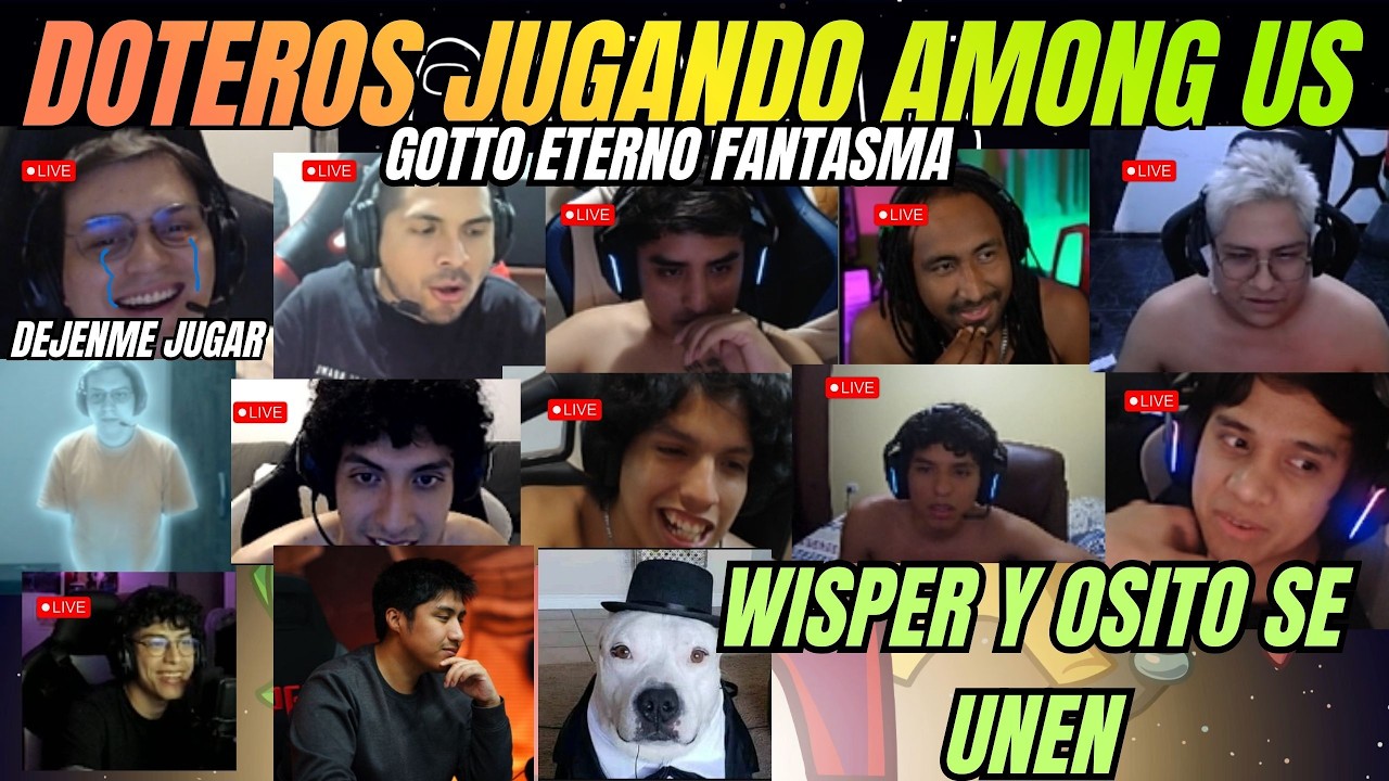 El gotto y skeres jugando AMONG US - GOTTO ETERNO TRIPULANTE 🤣🤣